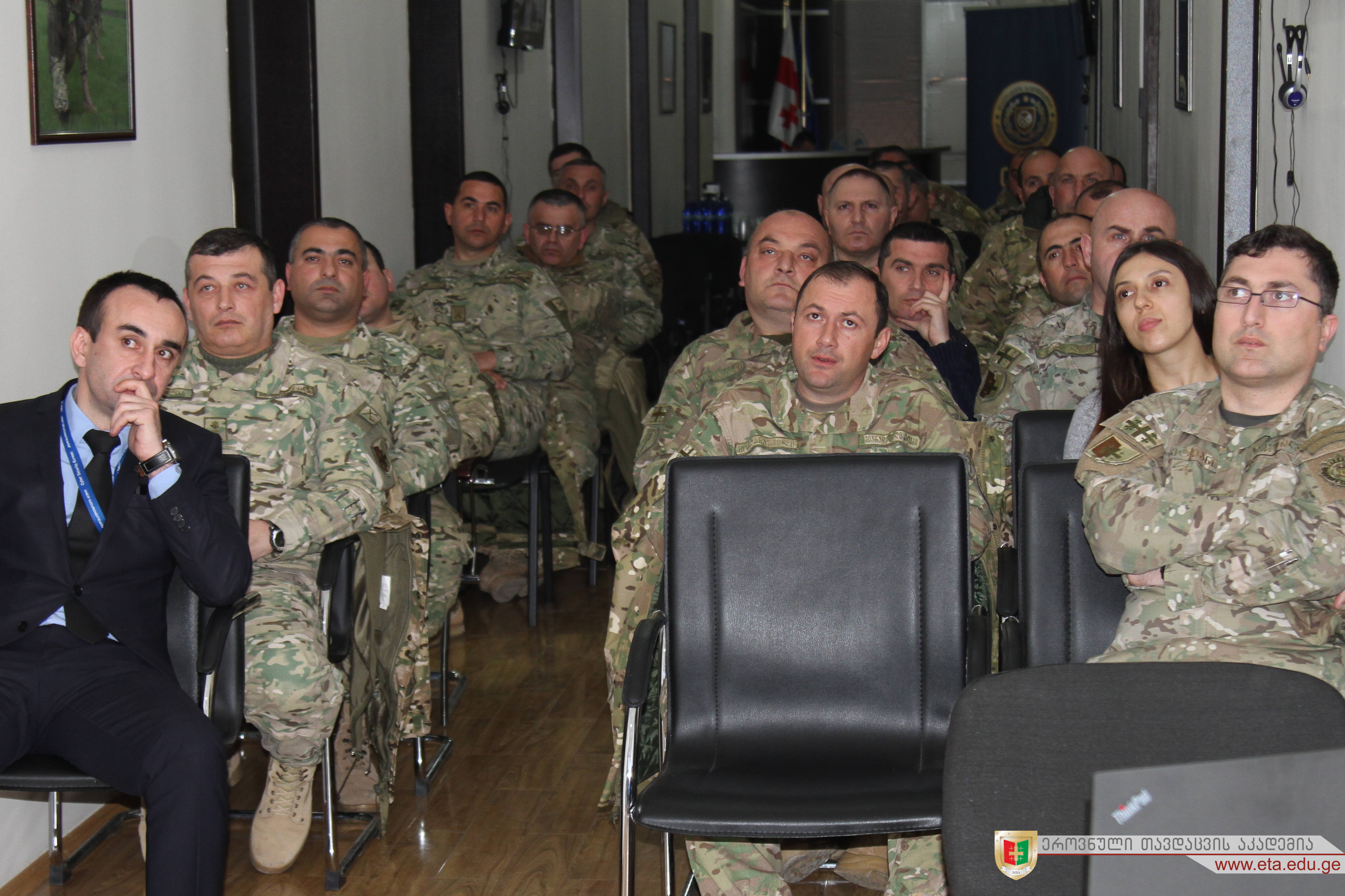 Command and General Staff School Listeners at the Cyber Security Bureau 